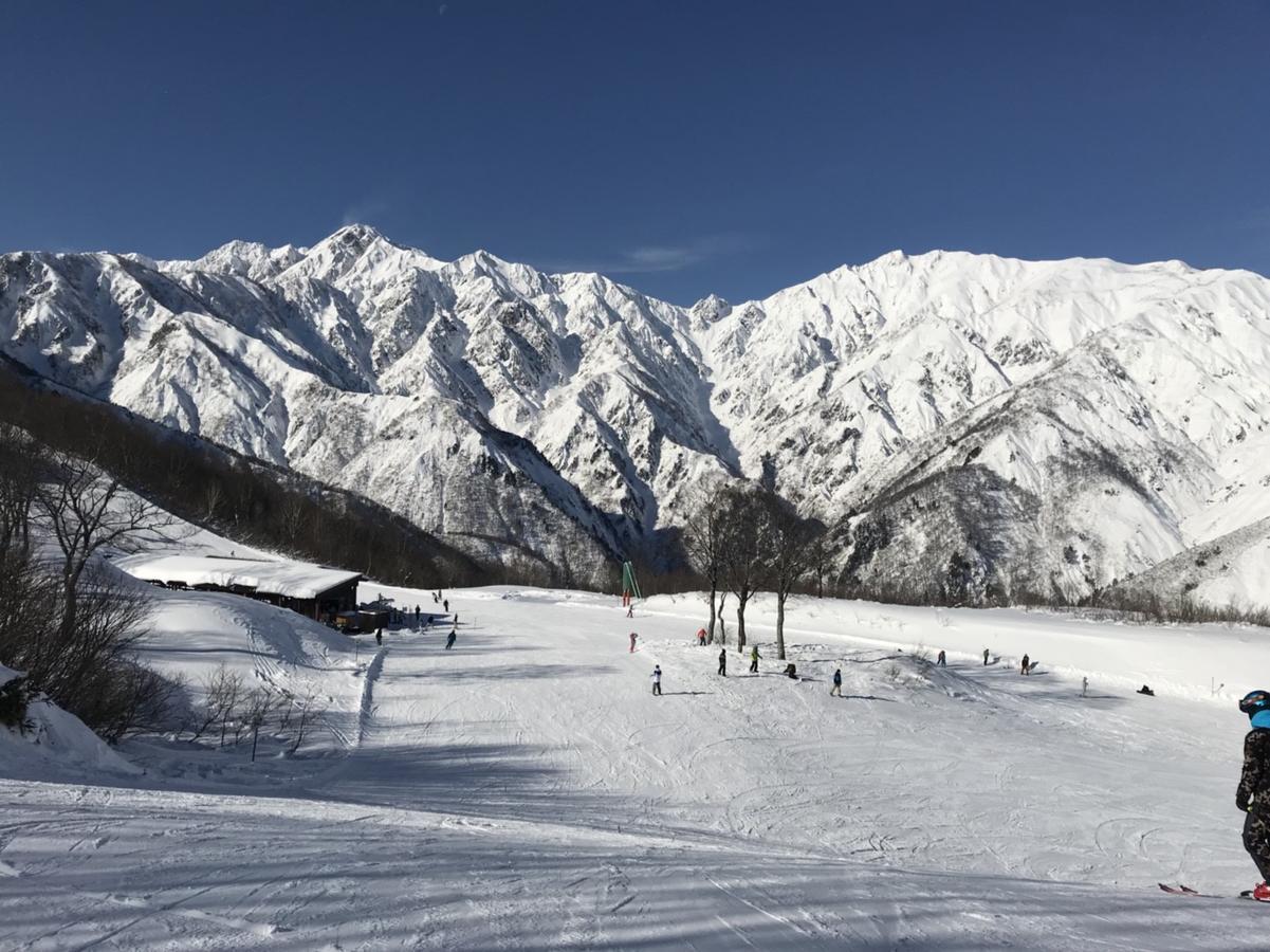 Sunny Side Hut Bed & Breakfast Hakuba Bagian luar foto