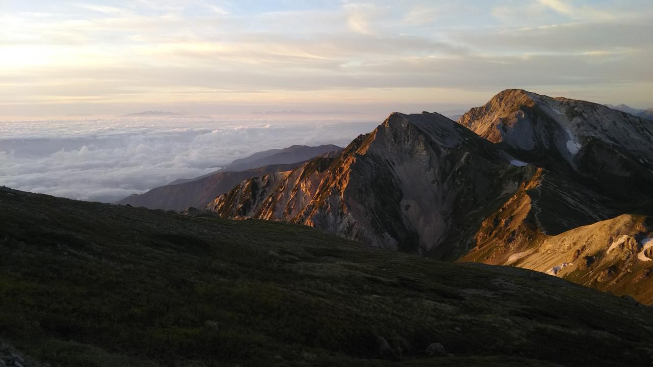 Sunny Side Hut Bed & Breakfast Hakuba Bagian luar foto